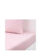 Khanadot Fitted Sheet Home Textiles Bedtextiles Sheets Pink Kenzo Home