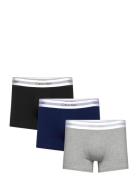 Trunk 3Pk Boxershorts Navy Calvin Klein