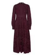 Cmlaly-Dress Maxikjole Festkjole Burgundy Copenhagen Muse