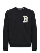 Sweatshirt Tops Sweatshirts & Hoodies Sweatshirts Black Blend