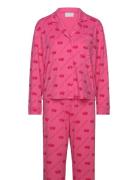 Estelle & Nolan Pyjama Set Pyjamas Nattøj Pink Juicy Couture