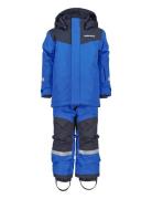 Skare Kids Set Sport Coveralls Snow-ski Coveralls & Sets Blue Didrikso...