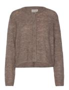 Linikapw Ca Tops Knitwear Cardigans Brown Part Two