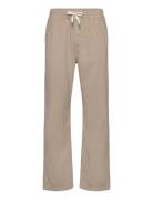 Cropped Corduroy Pants Bottoms Trousers Casual Beige Lindbergh