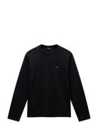 Salis Long Sleeve T-Shirt Tops T-Langærmet Skjorte Black Napapijri