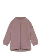 Wool Jacket Outerwear Fleece Outerwear Fleece Jackets Pink Mikk-line