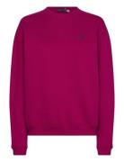 Arctic Fleece-Lsl-Sws Tops Sweatshirts & Hoodies Sweatshirts Pink Polo...