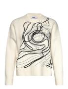 Montpellier Lacroi Tops Knitwear Jumpers Cream Desigual