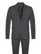 Plain Mens Suit - Normal Lenght Habit Grey Lindbergh