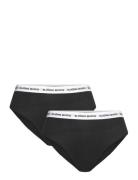 Core Logo Hw Brief 2P Trusser, Tanga Briefs Black Björn Borg