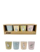 Moomin 4 Tumbler Set Home Meal Time Cups & Mugs Cups Multi/patterned M...