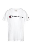 Ss Tee Tops T-Kortærmet Skjorte White Champion