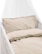 2-Dels Set Humble Ljusblå Spjälsäng Home Sleep Time Bed Sets Beige Bor...