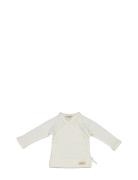 Tut Wrap Ls Tops T-shirts Long-sleeved T-Skjorte White MarMar Copenhag...