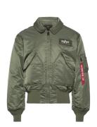 Cwu 45  Bomberjakke Jakke Green Alpha Industries