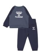 Hmlhumming Crewsuit Sets Sweatsuits Black Hummel