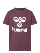 Hmltres T-Shirt S/S Sport T-Kortærmet Skjorte Purple Hummel