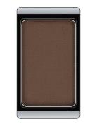 Eyeshadow Matte 524 Dark Grey Mocha Øjenskyggepalet Makeup Brown Artde...