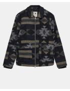 Akbruce Wool Jkt Uldjakke Jakke Navy Anerkjendt