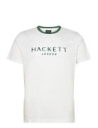 Heritage Classic Tee Tops T-Kortærmet Skjorte White Hackett London