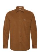 1 Pkt Corduroy Shirt Tops Shirts Casual Brown Wrangler