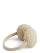 Pcnetty Teddy Earmuffs Bc Accessories Headwear Headbands Cream Pieces