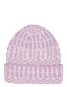 Kogkimora Pattern Beanie Acc Accessories Headwear Hats Beanie Purple K...