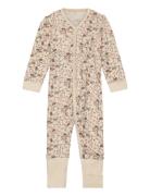 Manui - All-In- Pyjamas Sie Jumpsuit Cream Hust & Claire