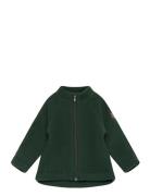 Wool Baby Jacket Outerwear Fleece Outerwear Fleece Jackets Khaki Green...