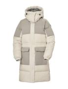 W Escape Down Coat Foret Jakke Cream Helly Hansen