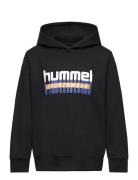 Hmltukas Hoodie Tops Sweatshirts & Hoodies Hoodies Black Hummel