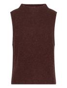 Jakiraiw Waistcoat Vests Knitted Vests Brown InWear