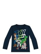 Nmmoliver Toystory Ls Nreg Top Wdi Tops T-shirts Long-sleeved T-Skjort...