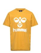 Hmltres T-Shirt S/S Sport T-Kortærmet Skjorte Gold Hummel