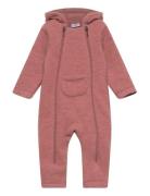 Mexi-Hc - Pram Suit Outerwear Fleece Outerwear Fleece Suits Pink Hust ...