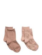 Betty Socks - 3-Pack Sokker Strømper Pink Mp Denmark