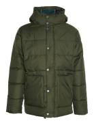 Barbour Brampton Puffe Parka Jakke Green Barbour