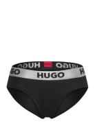 Brief Sporty Logo Trusser, Tanga Briefs Black HUGO