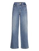 Mmcolette Matlock Jeans Bottoms Jeans Wide Blue MOS MOSH