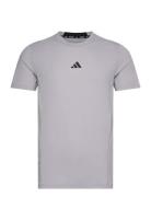 D4T Tee Sport T-Kortærmet Skjorte Grey Adidas Performance