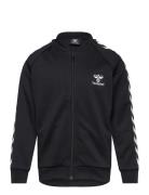 Hmlnewi Zip Jacket Tops Sweatshirts & Hoodies Sweatshirts Black Hummel