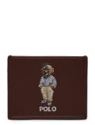 Polo Bear Leather Card Case Accessories Wallets Cardholder Brown Polo ...