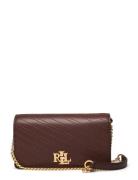 Stitched Crossbody Turn-Lock Tech Case Bags Crossbody Bags Brown Laure...