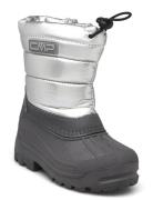 Kids Sneewy Snowboot Vinterstøvler Pull On Silver CMP