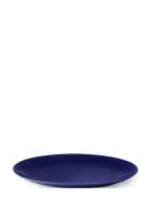 Rhombe Color Oval Serving Dish 35X26.5 Dark Blue Home Tableware Plates...