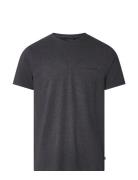 Travis Organic Cotton Tee Tops T-Kortærmet Skjorte Grey Lexington Clot...