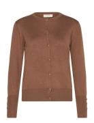 Fqkatie-Cardigan Tops Knitwear Cardigans Brown FREE/QUENT