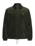 Corduroy Coach's Jacket Tynd Jakke Green Polo Ralph Lauren