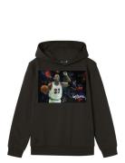 Nlmadam Sidmaurer Sweat Wh Box Sky Tops Sweatshirts & Hoodies Hoodies ...