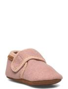 Baby Wool Slippers Slippers Hjemmesko Pink En Fant